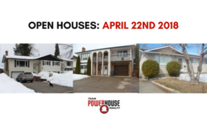 open houses, Prince George BC